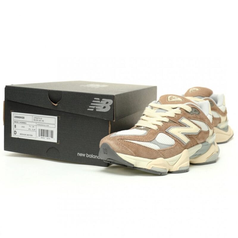 【AT11746】New Balance 9060シリーズ ドリフトウッド レトロランニングシューズ | New Balance