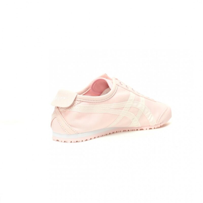 【AT11756】Onitsuka Tiger メキシコ 66 スリッポンシューズ ピンク ポリエステル素材 オルソライトインソール MDフォームゴム アウトソール | Onitsuka Tiger