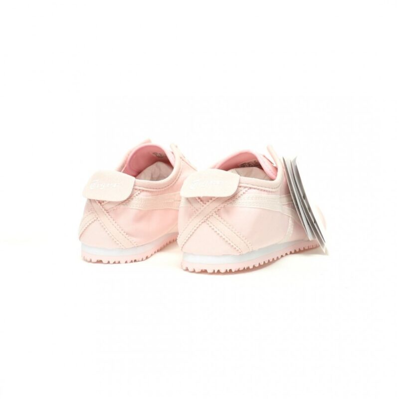 【AT11756】Onitsuka Tiger メキシコ 66 スリッポンシューズ ピンク ポリエステル素材 オルソライトインソール MDフォームゴム アウトソール | Onitsuka Tiger