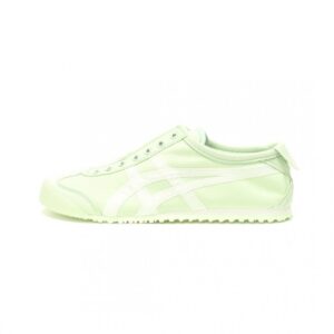 【AT11758】Onitsuka Tiger Mexico 66 Slip-On スリップオンシューズ | クリームグリーン レトロなスポーツ美学 | Onitsuka Tiger