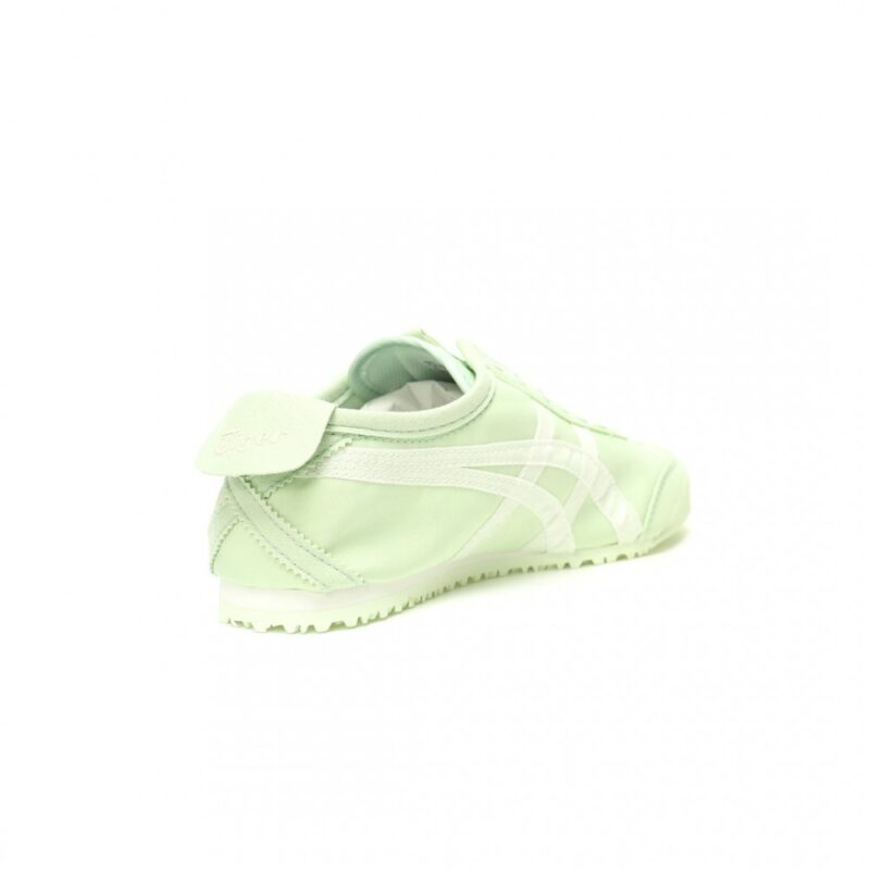 【AT11758】Onitsuka Tiger Mexico 66 Slip-On スリップオンシューズ | クリームグリーン レトロなスポーツ美学 | Onitsuka Tiger
