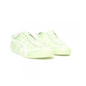 【AT11758】Onitsuka Tiger Mexico 66 Slip-On スリップオンシューズ | クリームグリーン レトロなスポーツ美学 | Onitsuka Tiger