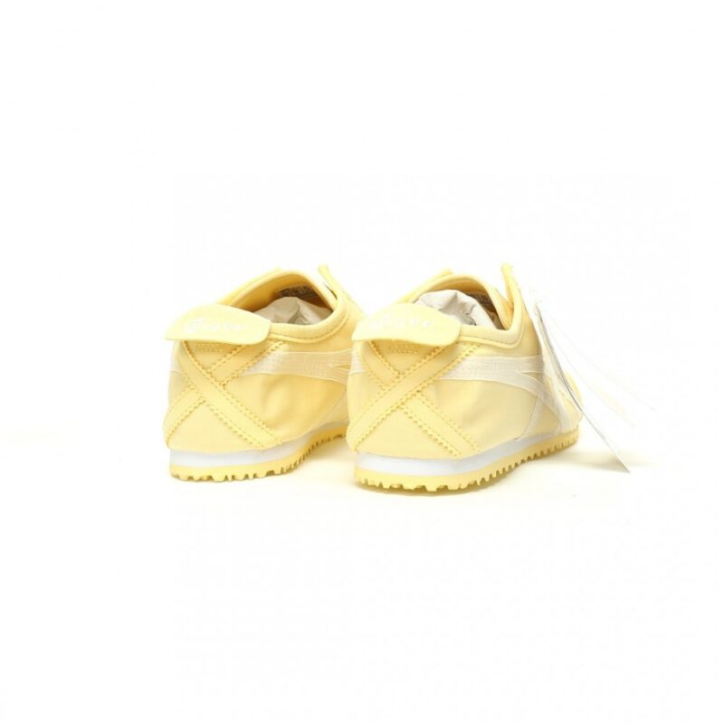 【AT11759】オニツカタイガーMexico 66 Slip-On クリームイエロー レトロランニングシューズ | Onitsuka Tiger