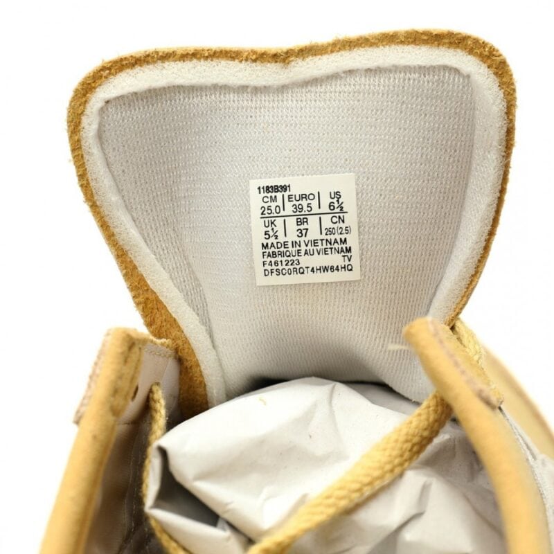 【AT11760】Onitsuka Tiger鬼塚虎 Mexico 66 レザースニーカー レモンイエロー/ホワイト | Onitsuka Tiger