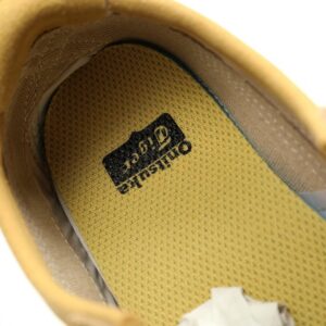【AT11760】Onitsuka Tiger鬼塚虎 Mexico 66 レザースニーカー レモンイエロー/ホワイト | Onitsuka Tiger