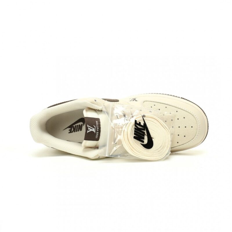 【AT11777】ルイ・ヴィトン x ナイキ Air Force 1コラボシューズ - 高級ストリートスタイル | Nike x Louis Vuitton