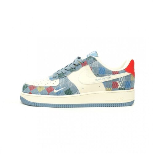 【AT11796】ルイ・ヴィトン×ナイキのコラボレーション エアフォース1 スニーカー | LV x Nike