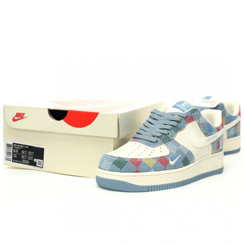 【AT11796】ルイ・ヴィトン×ナイキのコラボレーション エアフォース1 スニーカー | LV x Nike