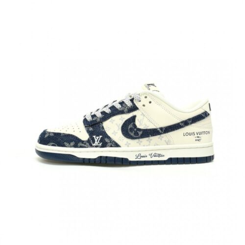 【AT11799】ルイ・ヴィトン x ナイキ SB ダンク ロー コラボ スニーカー | LV x Nike