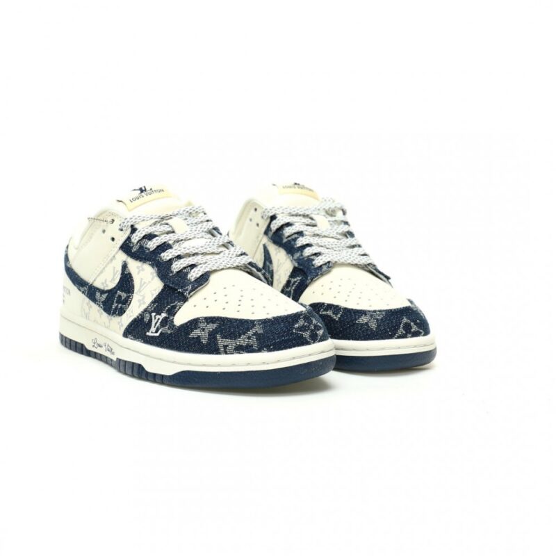 【AT11799】ルイ・ヴィトン x ナイキ SB ダンク ロー コラボ スニーカー | LV x Nike