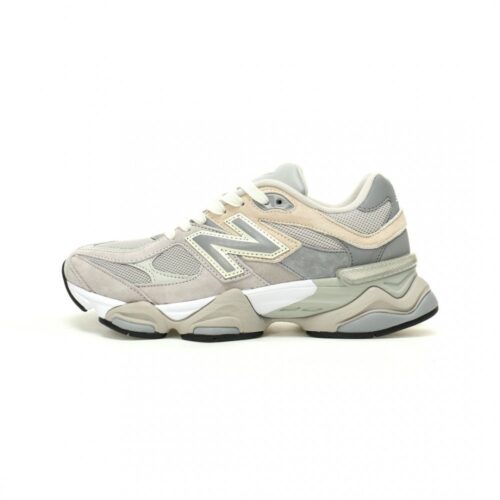 【AT11813】New Balance 9060シリーズ レトロランニングシューズ グレー＆シルバーカラー | New Balance