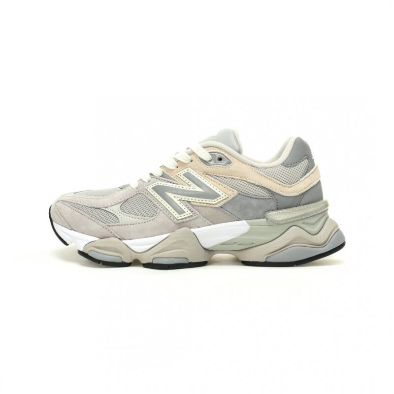 【AT11813】New Balance 9060シリーズ レトロランニングシューズ グレー＆シルバーカラー | New Balance