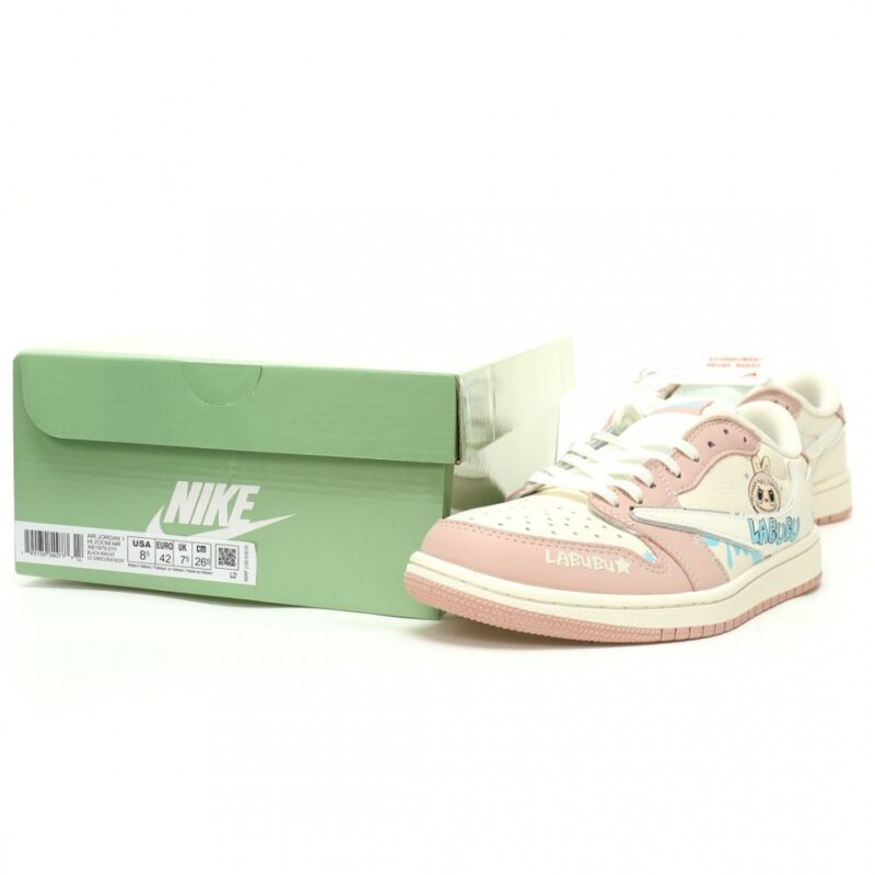 【AT11836】ナイキ エアジョーダン 1 ロー x LABUBU コラボ限定モデル | Jordan