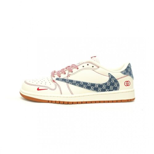 【AT11837】ナイキxグッチエアジョーダン1ローカットスニーカー | Gucci x Nike