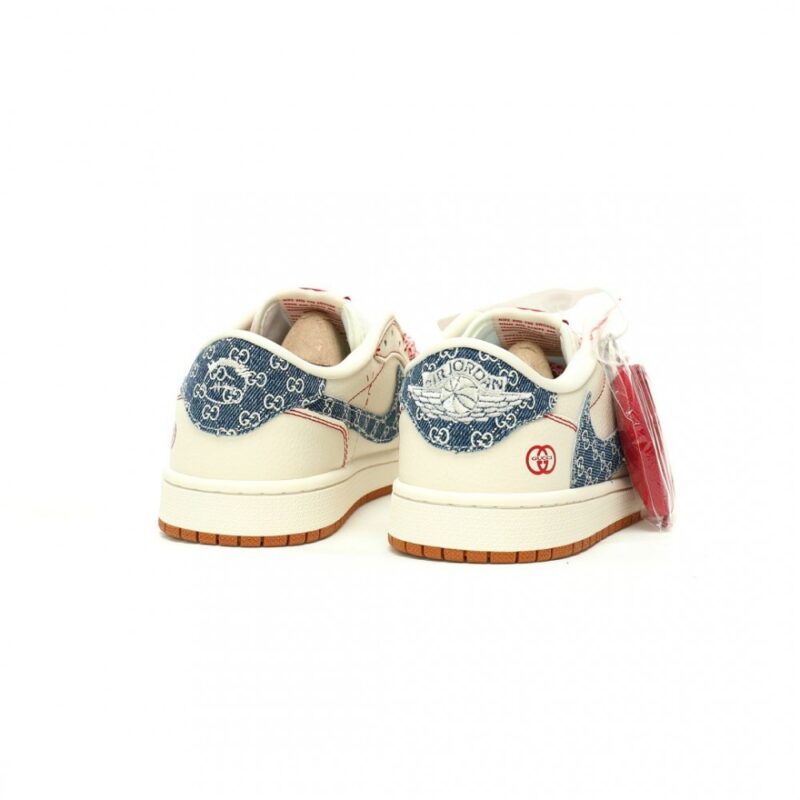 【AT11837】ナイキxグッチエアジョーダン1ローカットスニーカー | Gucci x Nike
