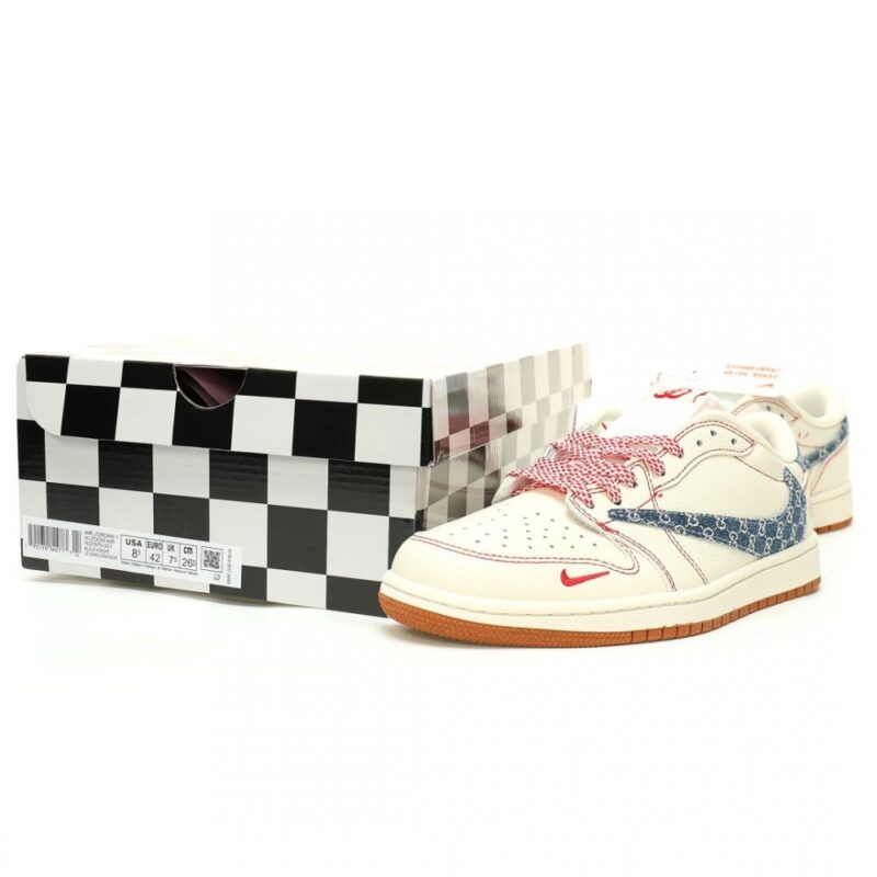 【AT11837】ナイキxグッチエアジョーダン1ローカットスニーカー | Gucci x Nike