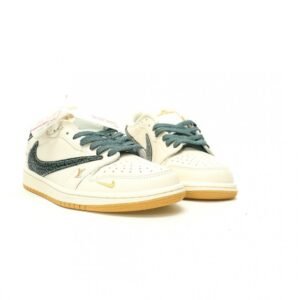 【AT11838】ルイ・ヴィトン x トラヴィス・スコット x ナイキコラボAir Jordan 1 Low | 贅沢とストリートカルチャーの融合 | Nike x Louis Vuitton