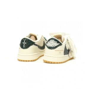 【AT11838】ルイ・ヴィトン x トラヴィス・スコット x ナイキコラボAir Jordan 1 Low | 贅沢とストリートカルチャーの融合 | Nike x Louis Vuitton