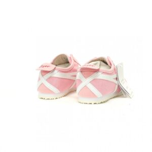 【AT11841】Onitsuka Tiger（オニツカタイガー）Mexico 66 Slip-On ピンク＆ホワイトカジュアルシューズ | Onitsuka Tiger