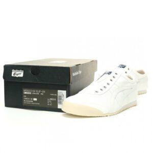 【AT11842】Onitsuka Tiger メキシコ 66 スリップオン - レトロな美学とエレガントなスタイルが絶妙に融合された靴 | Onitsuka Tiger