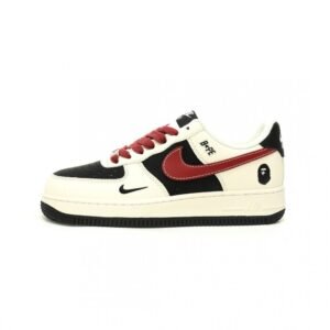 【AT11852】NIKE × BAPEコラボ Air Force 1 スニーカー - ストリートファッション美学とアメリカのクラシックスタイルの融合 | Bape x Nike