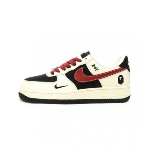 【AT11852】NIKE × BAPEコラボ Air Force 1 スニーカー - ストリートファッション美学とアメリカのクラシックスタイルの融合 | Bape x Nike