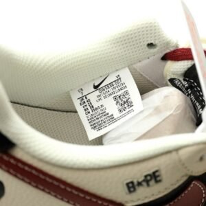 【AT11852】NIKE × BAPEコラボ Air Force 1 スニーカー - ストリートファッション美学とアメリカのクラシックスタイルの融合 | Bape x Nike