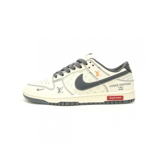 【AT11853】スープリーム×ルイヴィトン×ナイキSBダンクロー ストリートラグジュアリーコラボスニーカー | Nike x Supreme