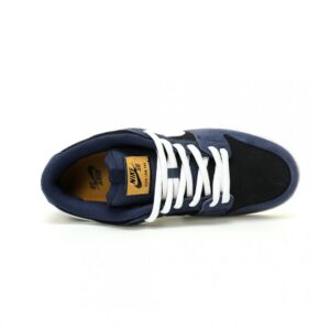 【AT11887】Nike SB Dunk Low Pro PRM スケートボードシューズ - ネイビー&ブラックカラー | Dunk