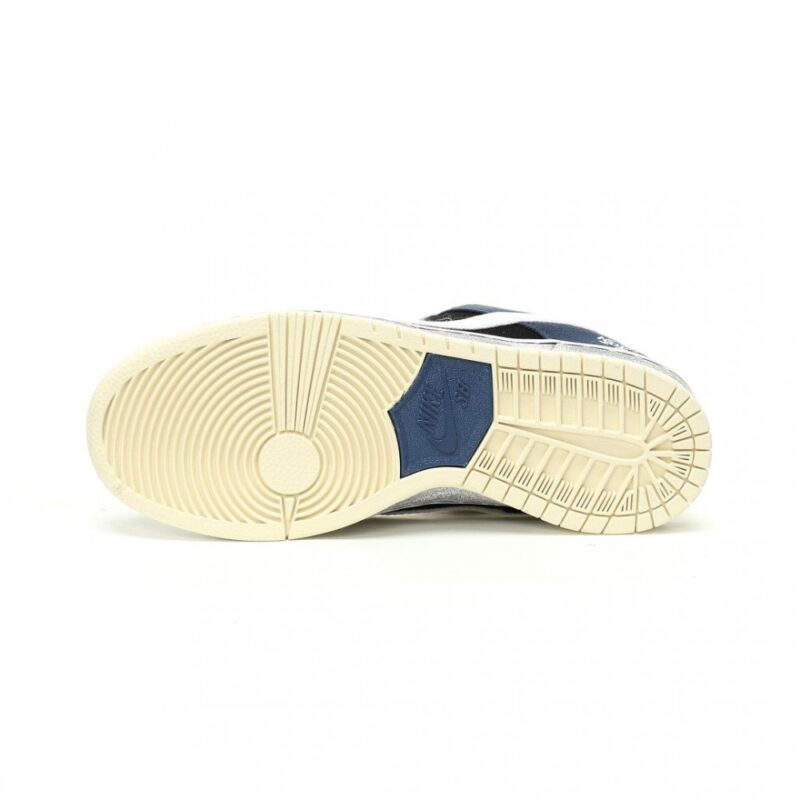 【AT11887】Nike SB Dunk Low Pro PRM スケートボードシューズ - ネイビー&ブラックカラー | Dunk