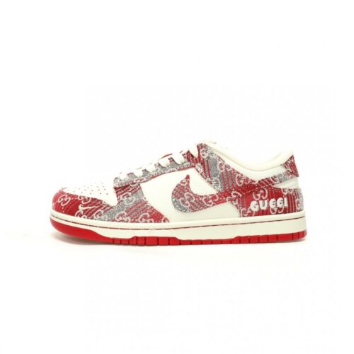 【AT11888】Gucci x Nike SB Dunk Lowコラボシリーズスニーカー - 大胆なスポーツ美学と贅沢なデザイン | Nike x Gucci