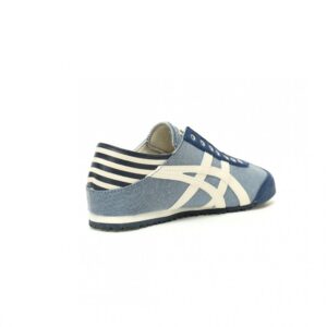 【AT11895】Onitsuka Tiger 鬼塚虎 Mexico 66 Paratyシリーズ カジュアルシューズ、淡い青とアイボリーのディテールを施したライフスタイル表現 | Onitsuka Tiger