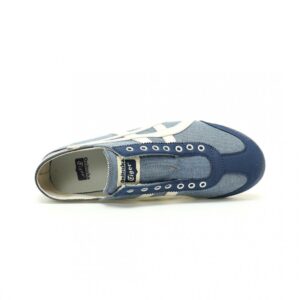 【AT11895】Onitsuka Tiger 鬼塚虎 Mexico 66 Paratyシリーズ カジュアルシューズ、淡い青とアイボリーのディテールを施したライフスタイル表現 | Onitsuka Tiger