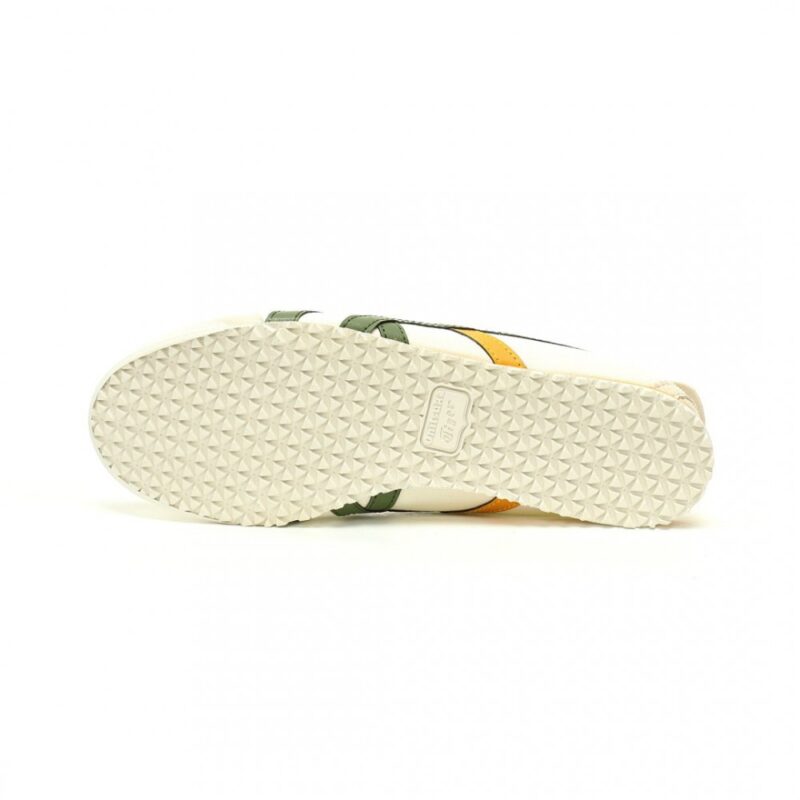 【AT11896】Onitsuka Tiger Mexico 66 Slip-On メキシコ 66 スリッポン アイボリー オリーブグリーン オレンジ | Onitsuka Tiger