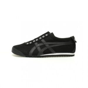 【AT11898】Onitsuka Tiger　オニツカタイガーMexico 66 スリップオンブラック　高密度キャンバススニーカー | Onitsuka Tiger