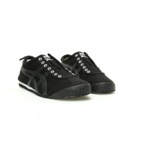 【AT11898】Onitsuka Tiger　オニツカタイガーMexico 66 スリップオンブラック　高密度キャンバススニーカー | Onitsuka Tiger