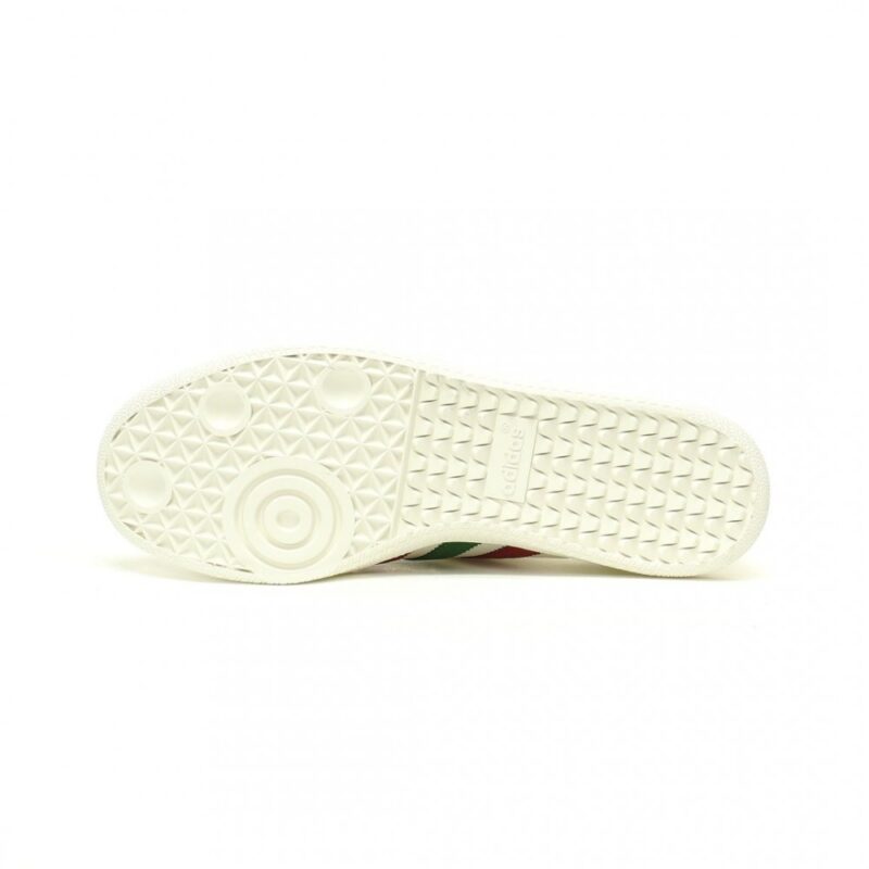 【AT11900】グッチ x アディダスコラボ Samba OG スニーカー - ハイブリッドデザインと豪華な美学で完璧な融合 | Gucci x Adidas