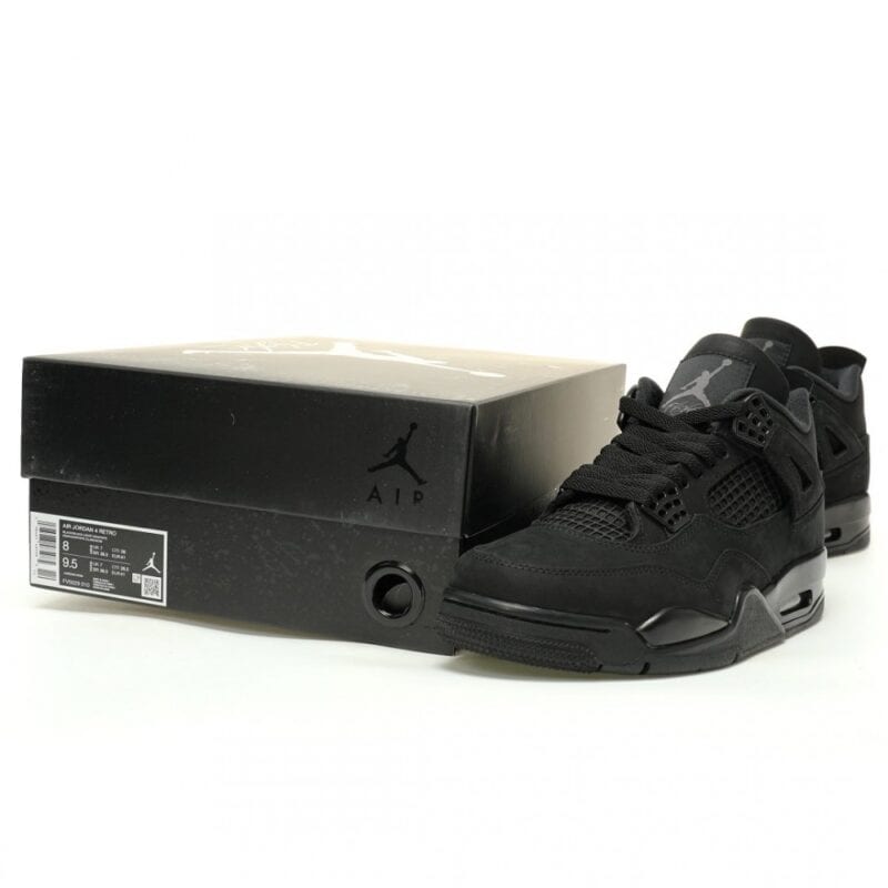【AT11909】Nike Air Jordan 4 Retro Black Cat ナイキ エア ジョーダン 4 レトロ ブラック キャット | Nike Jordan