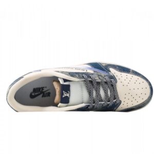 【AT11912】Jordan x Fragment Design x Travis Scott x Louis Vuittonのリザードスキンスニーカー | Louis Vuitton x Nike