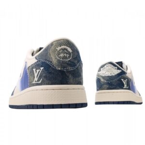 【AT11912】Jordan x Fragment Design x Travis Scott x Louis Vuittonのリザードスキンスニーカー | Louis Vuitton x Nike
