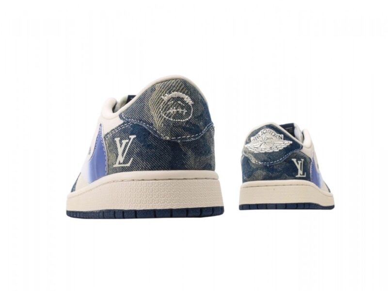 【AT11912】Jordan x Fragment Design x Travis Scott x Louis Vuittonのリザードスキンスニーカー | Louis Vuitton x Nike