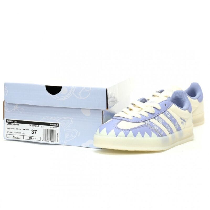 【AT12051】アディダスオリジナルスサンバOG × LABUBU スニーカー - ストリートファッションの注目の的 | adidas