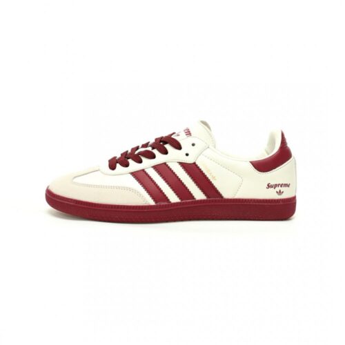 【AT12059】シュプリーム×アディダスオリジナルスSamba OGコラボスニーカー | Supreme x Adidas