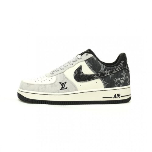 【AT12062】ルイ・ヴィトン×ナイキ エアフォース1 コラボ靴| ハイファッションストリートスタイル| ルイ・ヴィトン×Nike Air Force 1コラボ靴 | Louis Vuitton x Nike