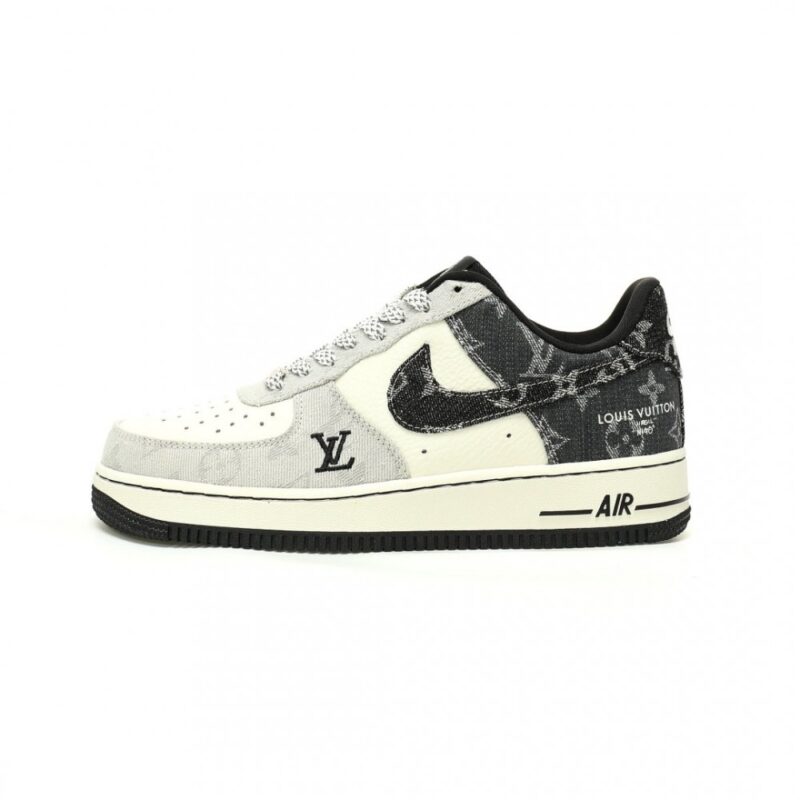 【AT12062】ルイ・ヴィトン×ナイキ エアフォース1 コラボ靴| ハイファッションストリートスタイル| ルイ・ヴィトン×Nike Air Force 1コラボ靴 | Louis Vuitton x Nike
