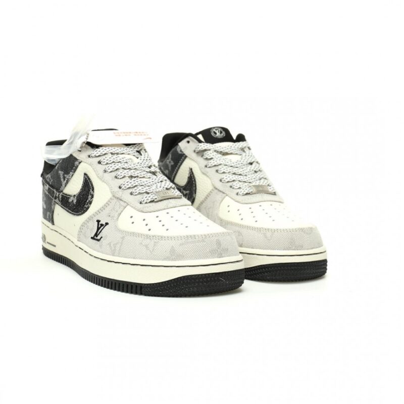 【AT12062】ルイ・ヴィトン×ナイキ エアフォース1 コラボ靴| ハイファッションストリートスタイル| ルイ・ヴィトン×Nike Air Force 1コラボ靴 | Louis Vuitton x Nike