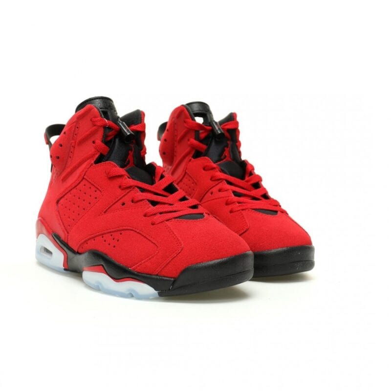 【AT12086】ナイキ エアジョーダン6 レトロ 'Toro Bravo' スエードレザースニーカー | Nike x Air Jordan