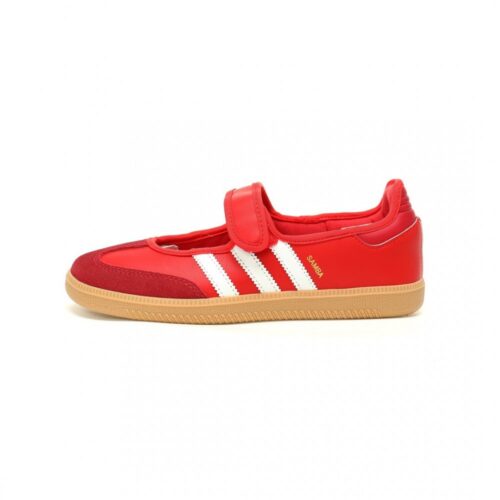 【AT12087】Adidas Originals 三つ葉のクローバー Samba OG Jane スリップオン女性用スニーカーレッド | Adidas Originals