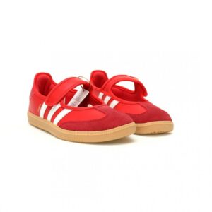【AT12087】Adidas Originals 三つ葉のクローバー Samba OG Jane スリップオン女性用スニーカーレッド | Adidas Originals