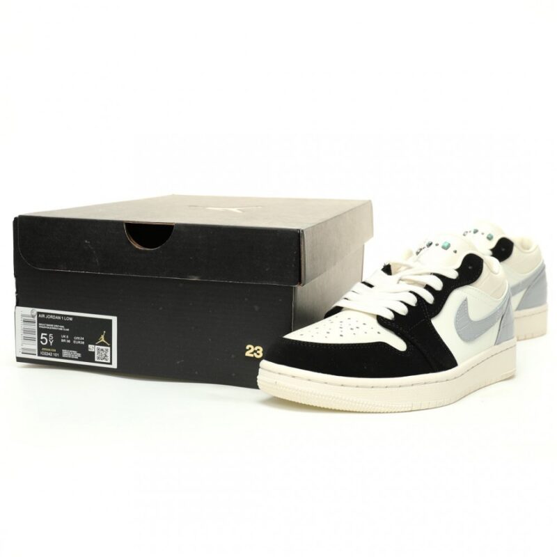 【AT12090】ナイキ Air Jordan 1 Low 'Voile' スニーカー - クラシックな魅力が再現された最新モデル | Nike x Air Jordan
